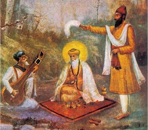 Guru Nanak with Bhai Mardana & Bhai Bala